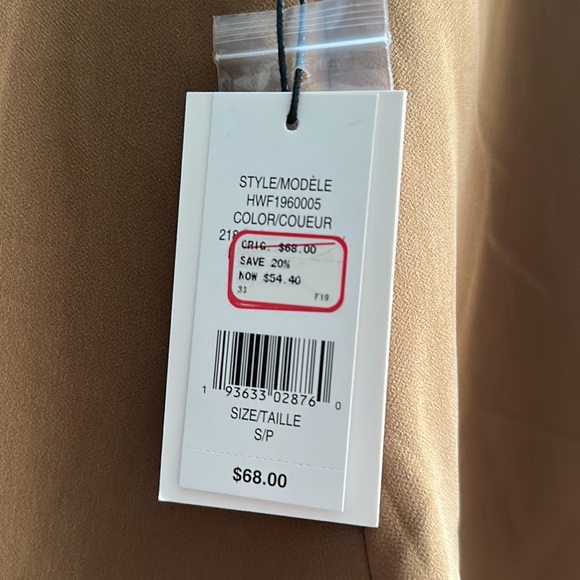 NWT Halston trouser size small - Picture 5 of 5